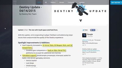 Destiny New Update - Crota Fixes_ Atheon Fixes_ Strike Updates & More