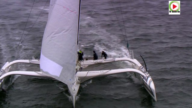 La Trinité-sur-mer | Sébastien Josse gagne Le Tour de Belle-Ile 2015 - TVBI belle-Ile