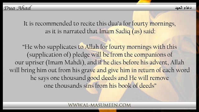 Dua Ahad (by Basim Karbalai) - Allegiance to Imam Mahdi [HD 720p]