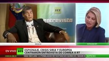 Sin pelos en la lengua - Correa entrevista en Rusia