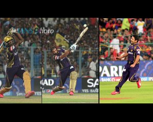 IPL 8 KKRs thrilling last over win vs Kings XI Punjab