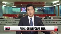 Presidential office urges passage of pension reform bill