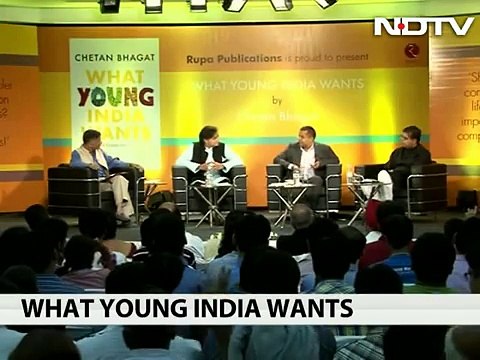 Chetan Bhagat on his new book, 'What Young India Wants'