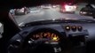 Slalom en Nissan 350Z à plus de 200km/h sur une route bondée