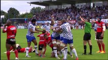 TOP14 - Bordeaux - Oyonnax : Essai Florian Denos (OYO) - J24 - Saison 2014/2015