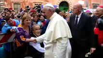 La visita di Papa Francesco alla Comunità di Sant'Egidio