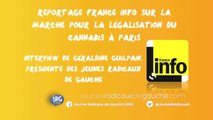 Reportage France info 09/05/15 : Interview de Géraldine Guilpain Présidente des Jeunes Radicaux de Gauche-JRG
