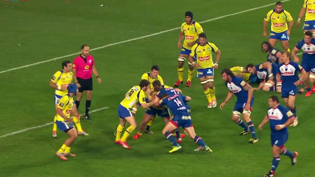 TOP14 - Grenoble - Clermont: Essai Albertus Buckle (GRE) - J24 - Saison 2014/2015