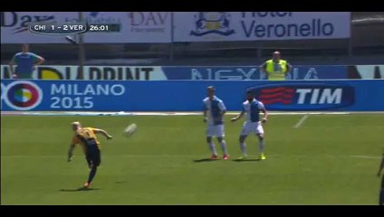 Goal Luca Toni - Chievo 1-2 Verona - 10-05-2015