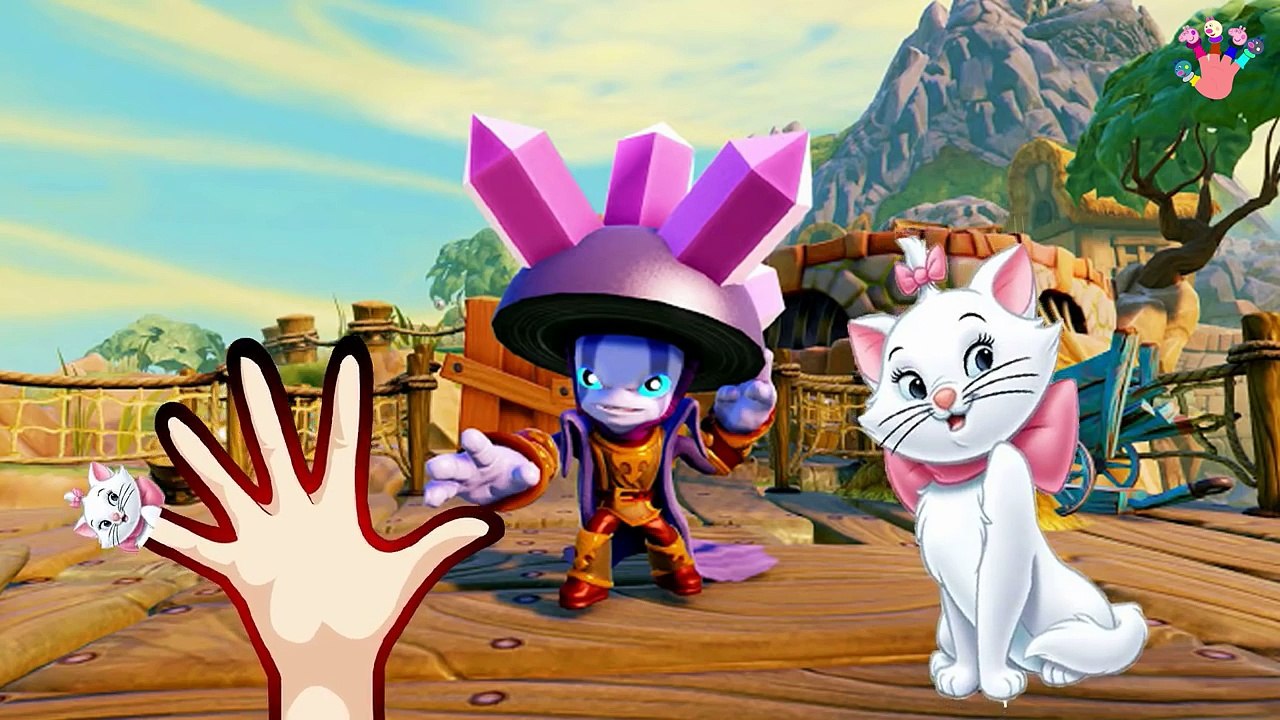 The Aristocats Finger Family Nursery children rhyme - finger family song