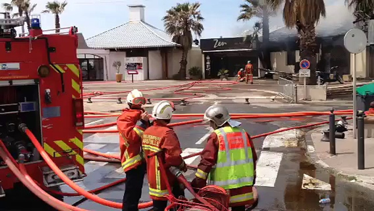 Feu dans le restaurant O Zen : l'incendie est maîtrisé