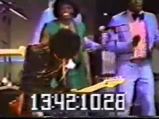 Michael Jackson,James Brown,and Prince on stage (1983 )