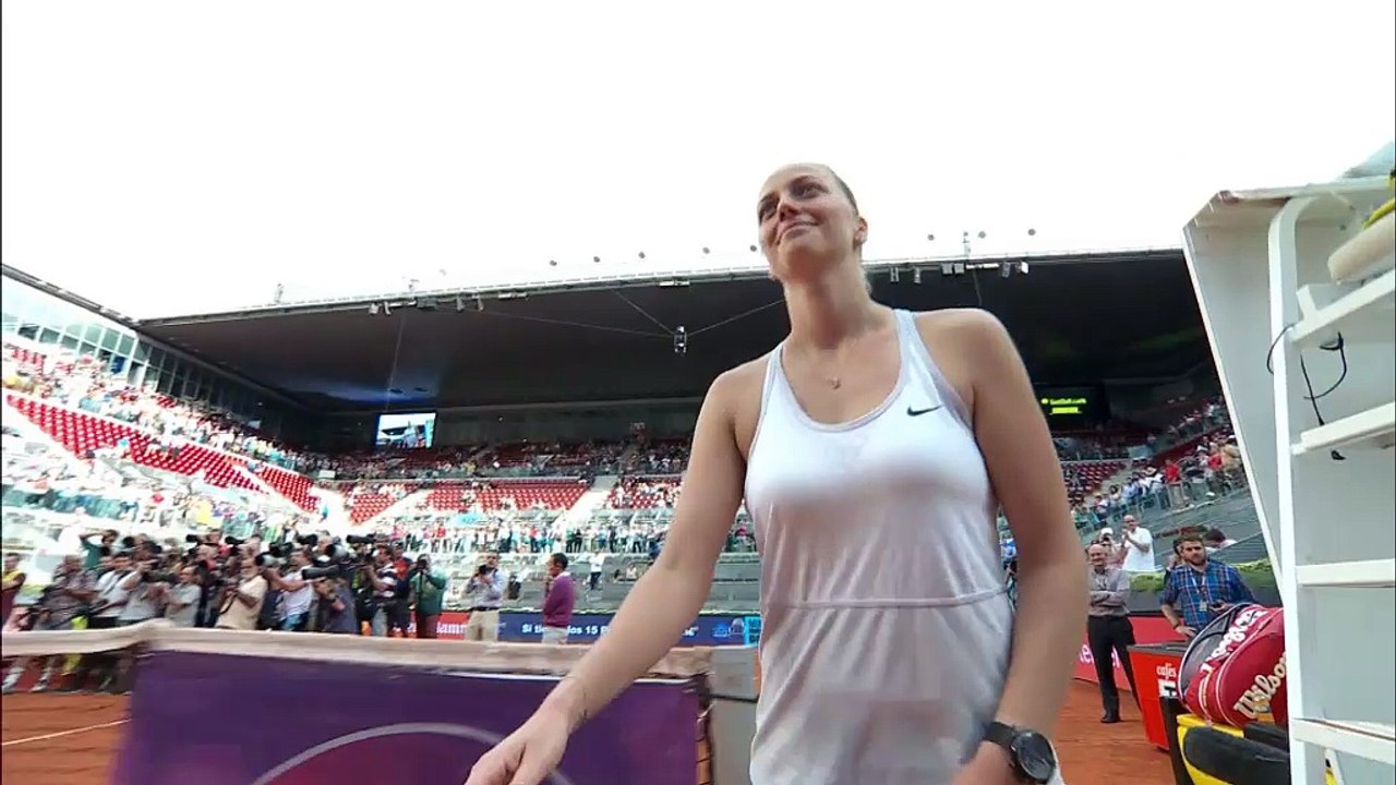 Kvitova krönt sensationelle woche