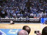 Dean Smith Honored at Dean Dome 2009 UNC vs. UVA GAME