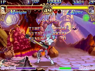 リョナ #  03 Morrigan Throw Ryona