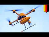 DHL ‘parcelcopter’ drone to deliver medicine to remote German island