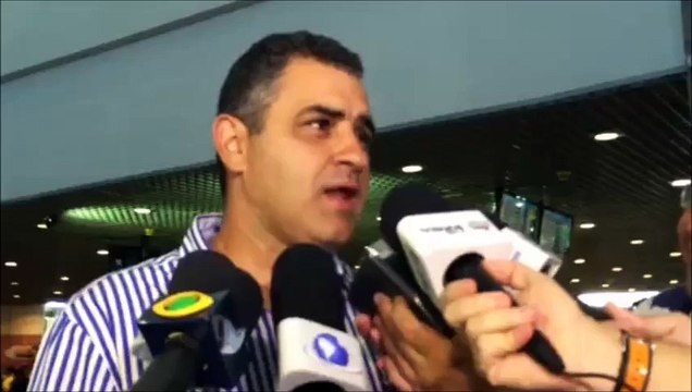 Coletiva do técnico do Fortaleza antes do jogo contra o Coritiba