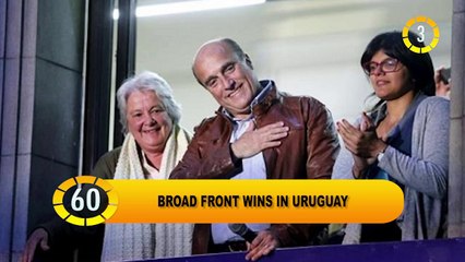 In 60 Seconds: Broad Front Wins in Montevideo