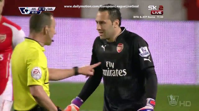 Bafetimbi Gomis 0:1 | Arsenal - Swansea City 11.05.2015 HD