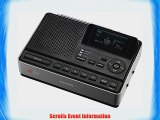 Sangean CL-100 Table-Top Weather Hazard Alert with AM/FM-RBDS Alarm Clock Radio