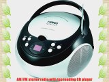 NAXA Electronics NPB-251BK Portable CD Player with AM/FM Stereo Radio