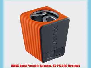 HMDX Burst Portable Speaker HX-P130OG (Orange)