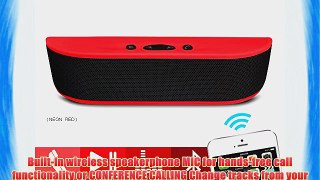 WAVEstream Wireless Speaker - Universal Portable Bluetooth Sound Bar w/ Conference Call Speakerphone