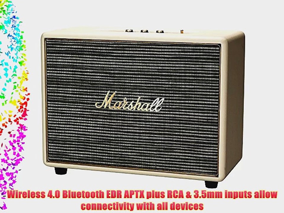 Marshall Woburn Bluetooth Speaker System - Cream
