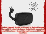 NudeAudio Super-M Portable Wireless Bluetooth Speaker Black IPX-5 Waterproof and Sand Proof