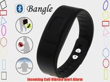 Glomarts Anti-lost Alert Alarm Bluetooth Bangle Buzz Band With Incoming Call Vibrate And Reject