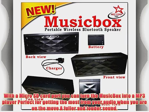 MUSICBOX -Portable Wireless Bluetooth Speaker
