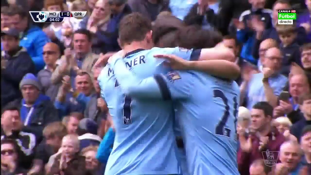 1-0 Sergio Agüero GOAL Manchester City 1-0 QPR 10.05.2015
