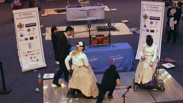 Tournoi de Villemomble 2015 - Epée Dames - Finale Fidrych (POL) - Ecorchon (FRA)