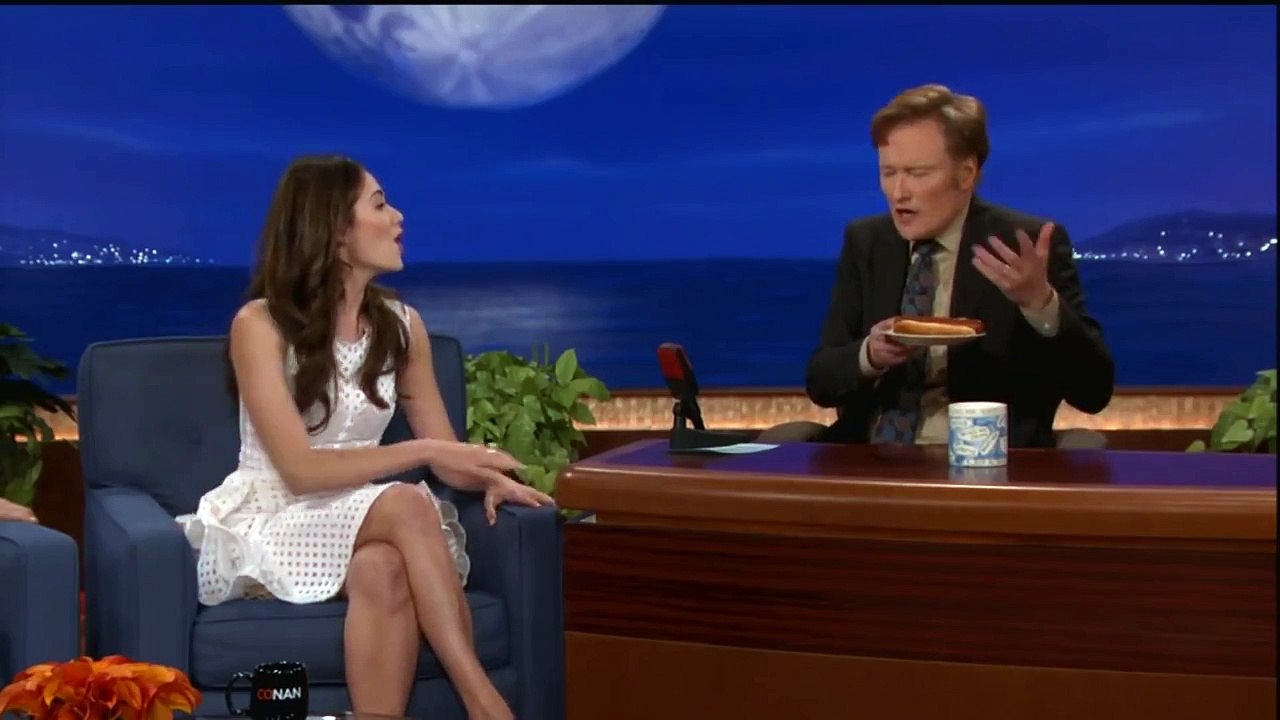 Emmy Rossum Sings Opera For A Hot Dog - Conan on TBS