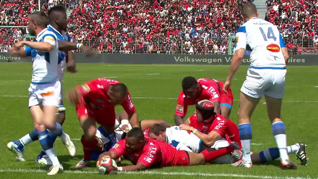 TOP14 - Toulon - Castres: Essai Steffon Armitage (TLN) - J24 - Saison 2014/2015