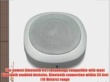Mogic Ultra Portable Bluetooth Wireless Speaker(white) with Built-in Rechargeable Battery Charging