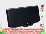 Sony Portable Speaker Dock for Ipad Ipod and Iphone with Lightning Dock Connector for Iphone