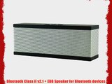 AXION SPK-2CE124 Portable Bluetooth Speaker (White/Black)