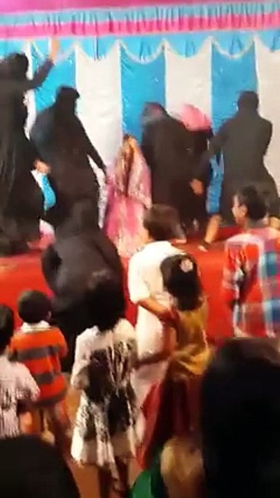 BURQA Avegers dancing