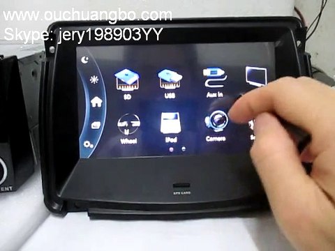 Ouchuangbo audio DVD satnavi stereo Geely Gleagle GC7_Change the language