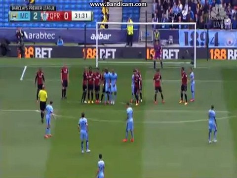 Kolarov goal Manchester City - QPR 2-0 | Premier League 2015