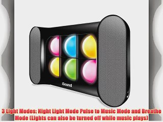 iSound iGlowSound Dancing Light Speaker (Black)
