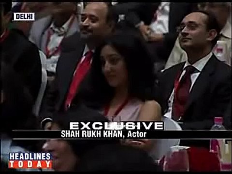 Shahrukh Khan (SRK) speech at India Today Conclave 2009