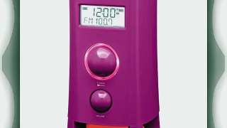 Sangean K-200 Multi-Function Upright AM/FM Digital Radio (Pink)