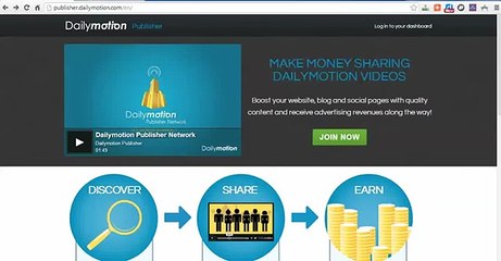 شرح الاشتراك كناشر في موقع دايلي موشن   فيديو Dailymotion