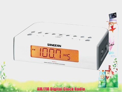 Sangean RCR-5 Digital AM/FM Clock Radio