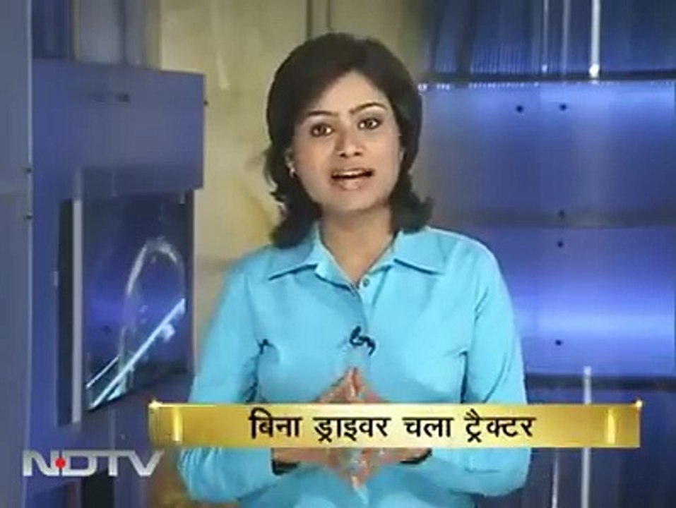 Driverless Tractor by An Indian Student