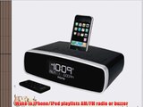 iHome iP90 Dual Alarm Clock Radio AM/FM Presets