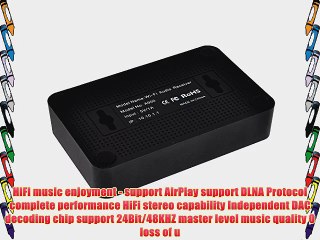 JIAKE WiFi Audio Receiver - Black