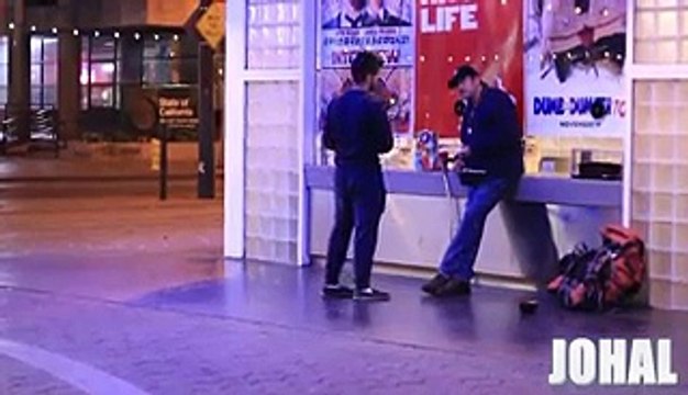 CHANGE THE WAY YOU THINK! (Social Experiment) - Asking People for a Phone Call - Homeless Generosity